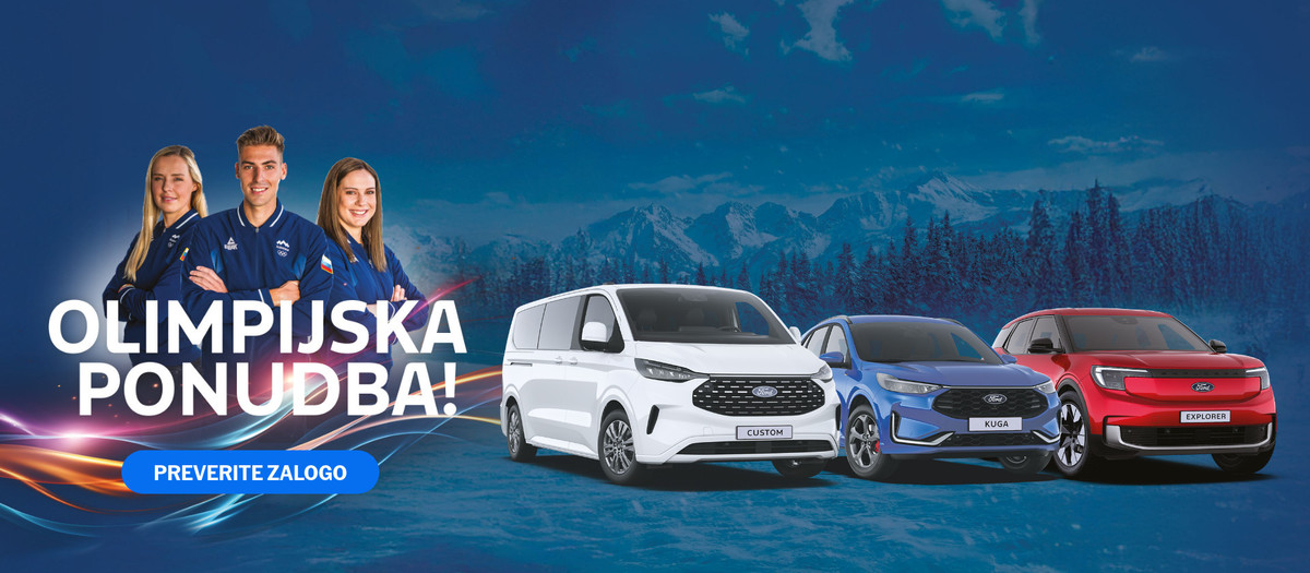 Ford Olimpijska kampanja športniki